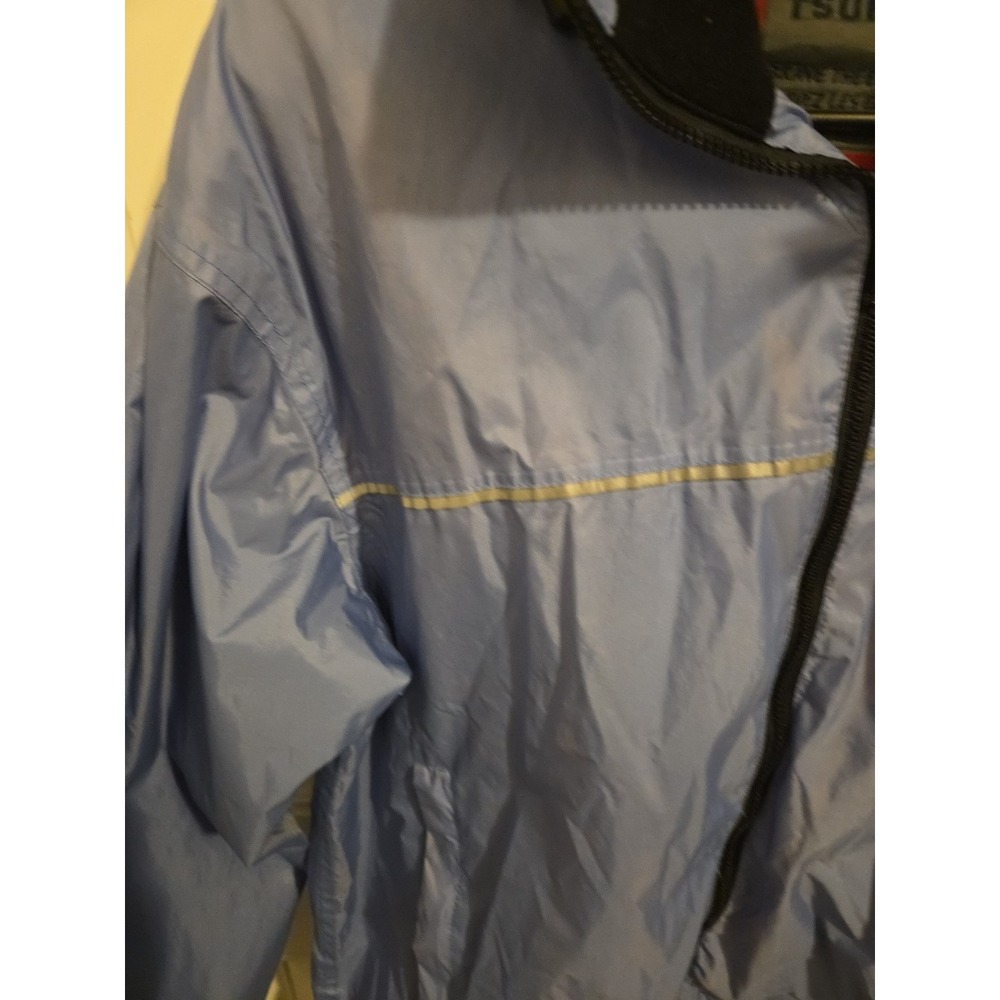 Tsunami Rare Blue Windbreaker Jacket Size M - Picture 3 of 6